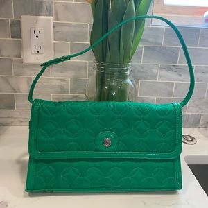 Green 🍀 Vera Bradley Clutch/Evening Bag